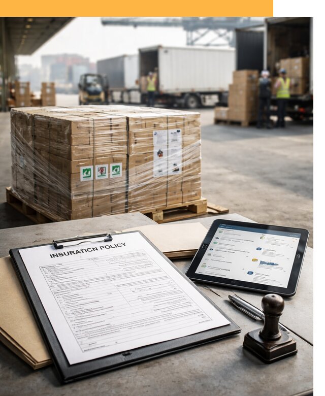 Страхование международных грузов от 3590 руб, полная защита