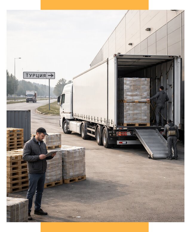 Автоперевозки и доставка фурой из Турции от 123084 р. | СетСервис-Лсь