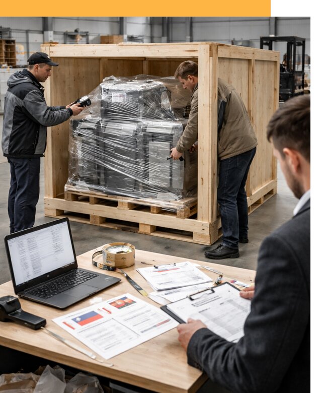 Доставка промышленного оборудования из США от 66671 руб