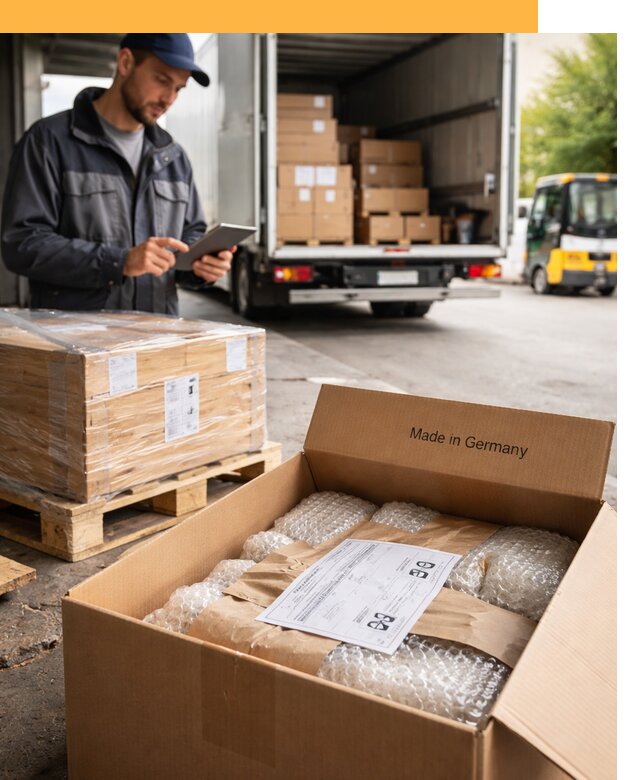 Доставка грузов из Германии от 46157 руб с таможенным оформлением