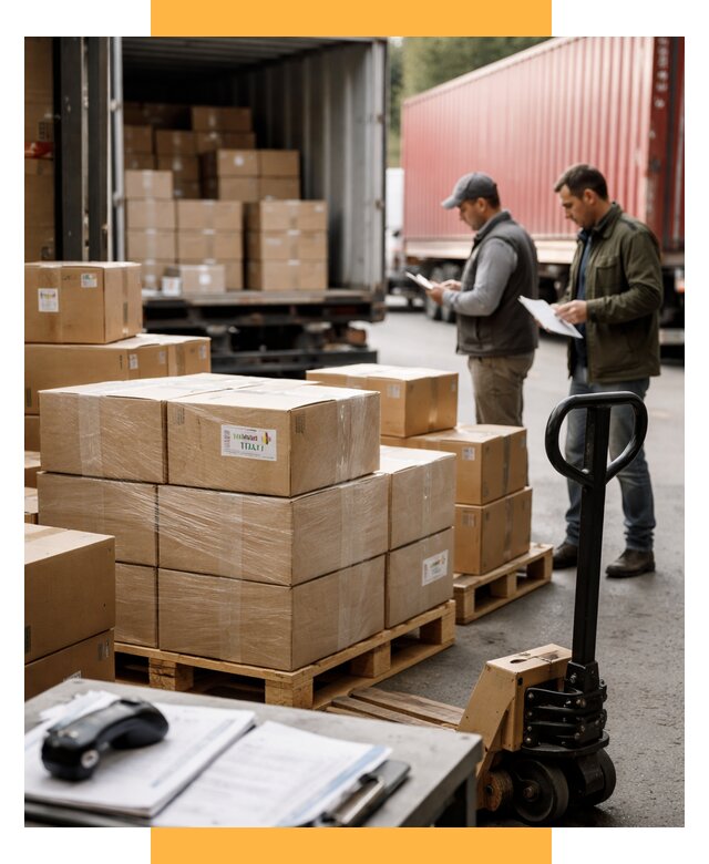 Доставка грузов из Италии в Россию от 18463 р. СетСервис-Лсь