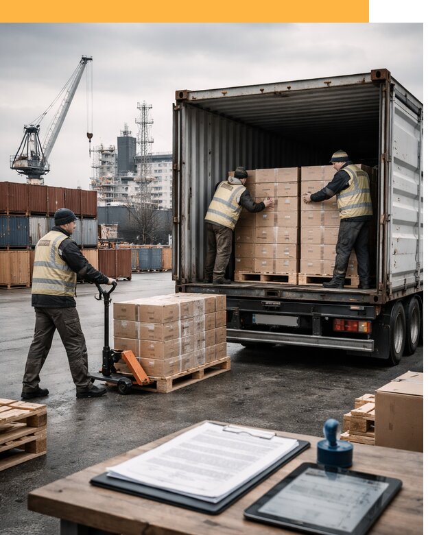 Доставка грузов из Латвии от 25643 руб, морская, авто, авиа