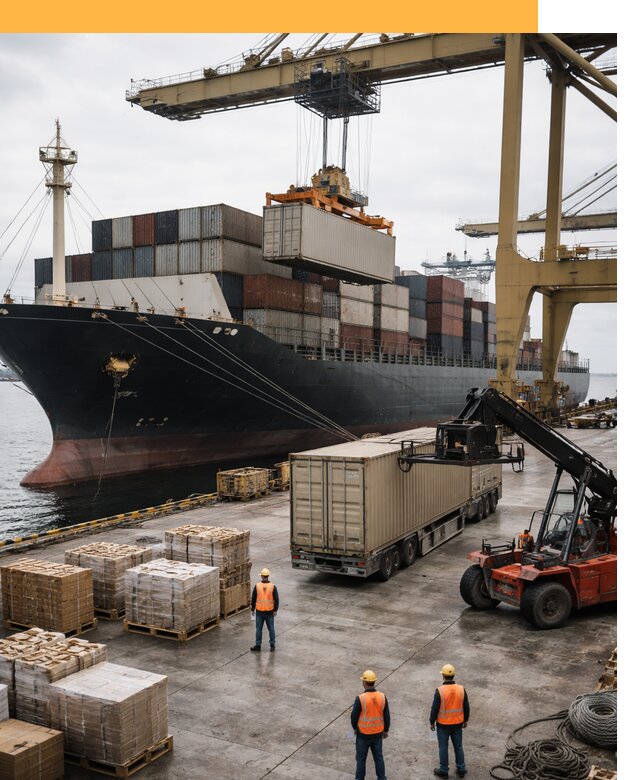 Морские перевозки из Индии: доставка FCL/LCL, таможня от 123084