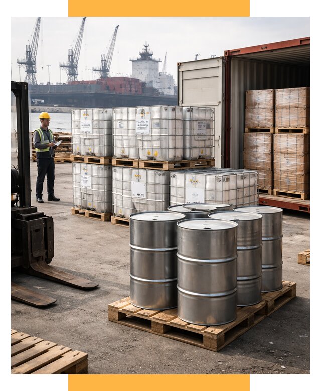 Доставка химического сырья из Индии от 256425 р. | СетСервис-Лсь