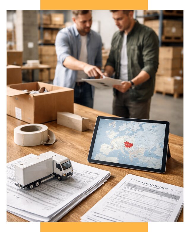 Доставка грузов в Чехию от 35900 р. - логистика СетСервис-Лсь