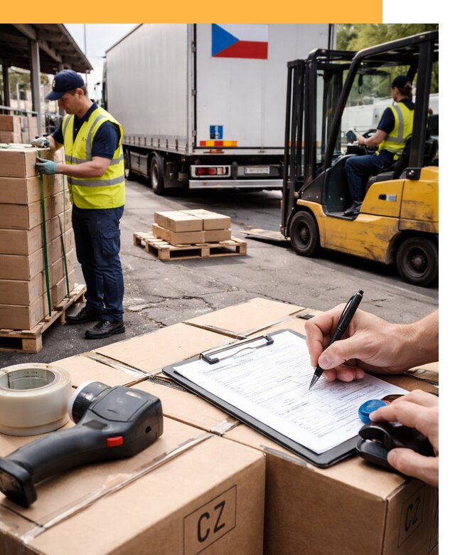 Доставка грузов в Чехию от 35900 руб, международные перевозки