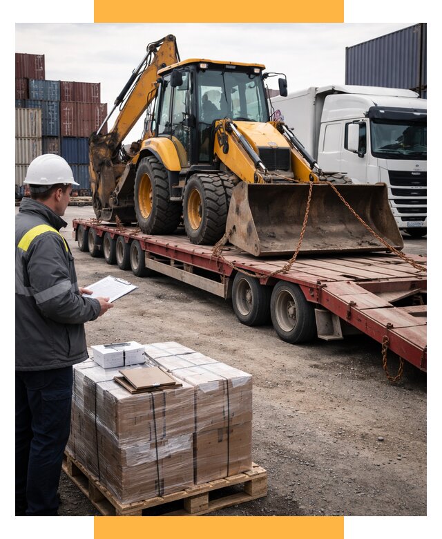 Международная перевозка спецтехники от 46157 р., СетСервис-Лсь