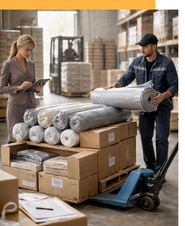 Перевозка текстиля по миру от 15386 руб. с таможней и страхованием