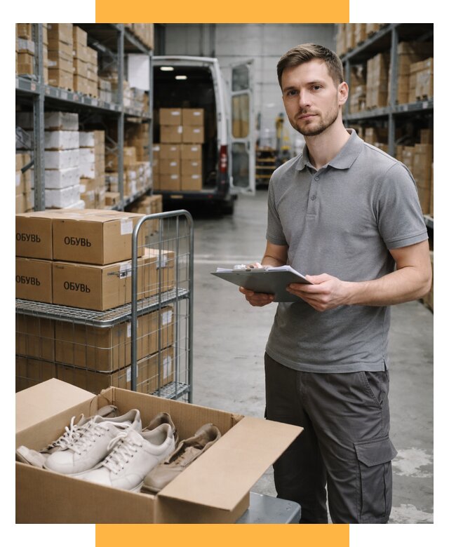 Доставка обуви из Китая и Турции от 4616 р. СетСервис-Лсь