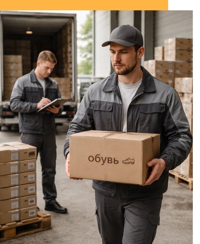 Международная перевозка обуви с таможенным оформлением от 4616