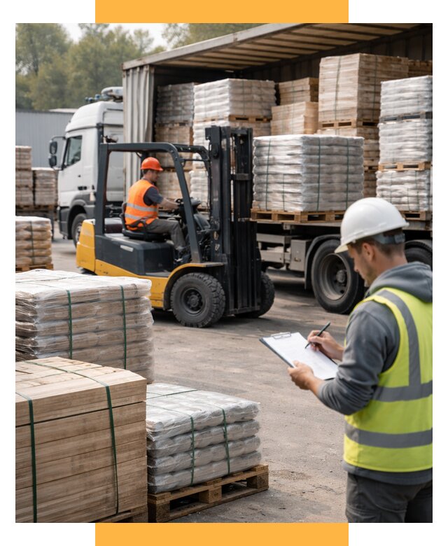 Перевозка строительных материалов от 5641 р. | СетСервис-Лсь