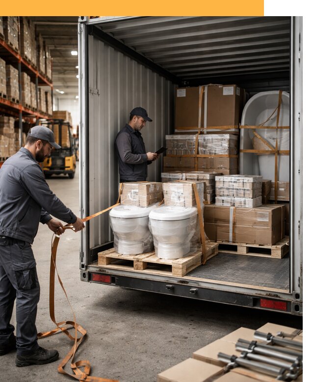 Перевозка сантехнического оборудования по России и миру от 1846