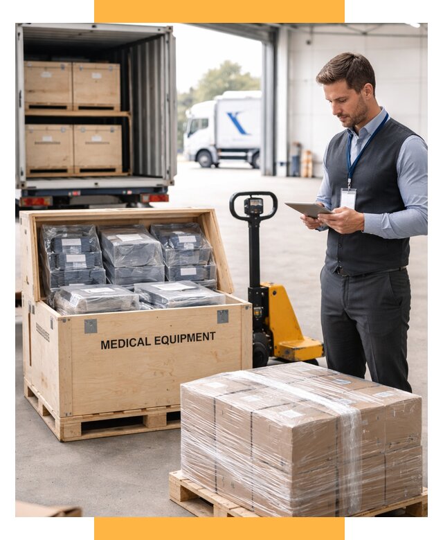 Перевозка медицинского оборудования от 15386 р. в СетСервис-Лсь