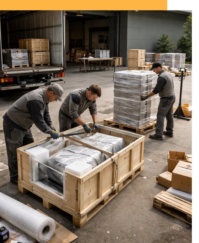 Перевозка выставочных грузов по миру от 25643 руб за м2 с таможней