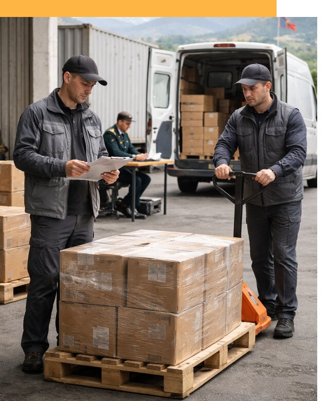 Доставка грузов через Армению, быстрая таможенная очистка от 25643