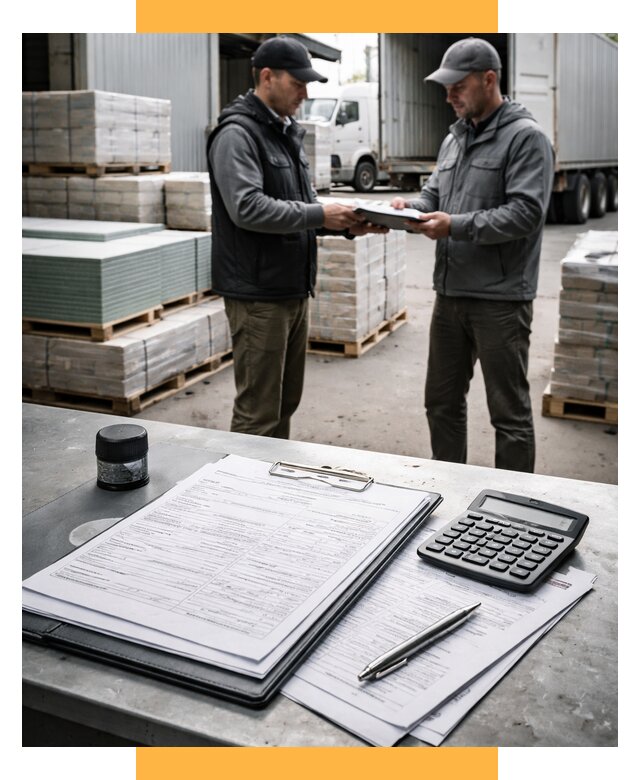 Таможенное оформление стройматериалов от 8718 р. | СетСервис-Лсь