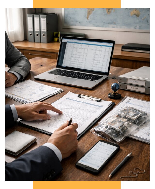 Проверка поставщика за рубежом от 8718 р. | СетСервис-Лсь аудит